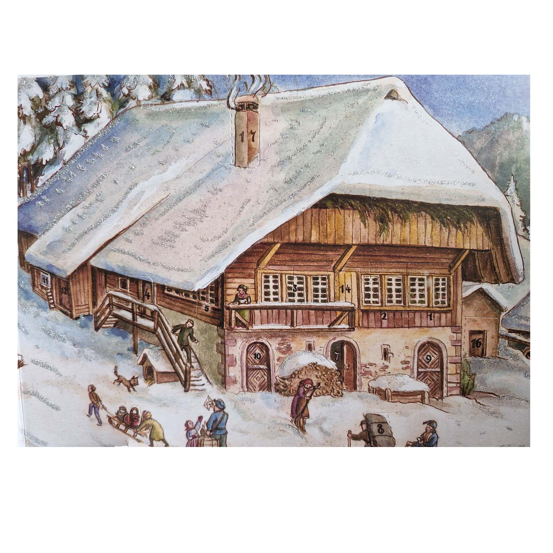 Calendario de Adviento "Navidad en los Alpes" - NUEVO