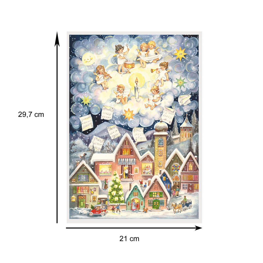 Calendario de Adviento "Engelskonzert" A4