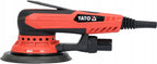 SZLIFIERKA ORBITALNA 150MM 350W Z REGULACJĄ OBROTÓW +KRĄŻKI P120 50sz. YATO