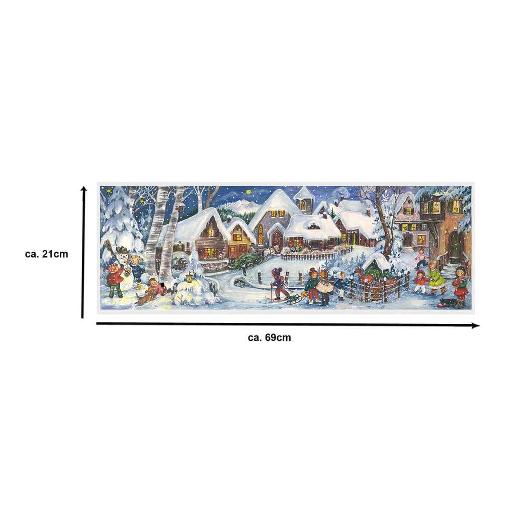 Calendario de Adviento Panorama "¡Está nevando!"