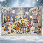 Calendario de Adviento "Diversión y juegos en el árbol de Navidad"
