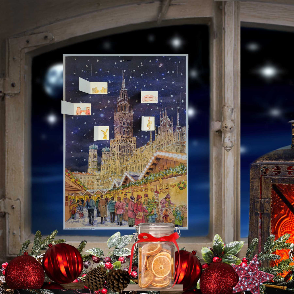 Calendario de Adviento "Múnich Marienplatz"