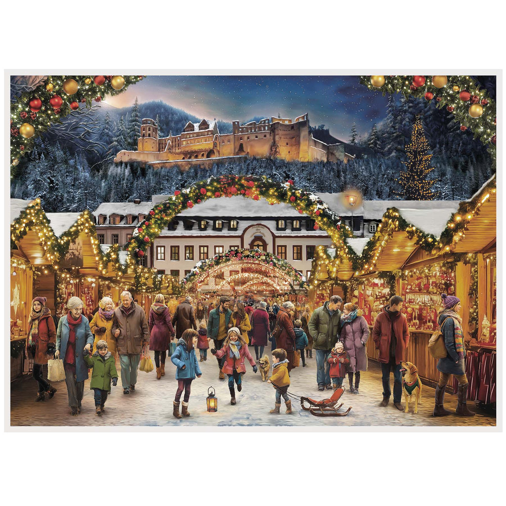 Calendario de Adviento "Schloss Heidelberg"