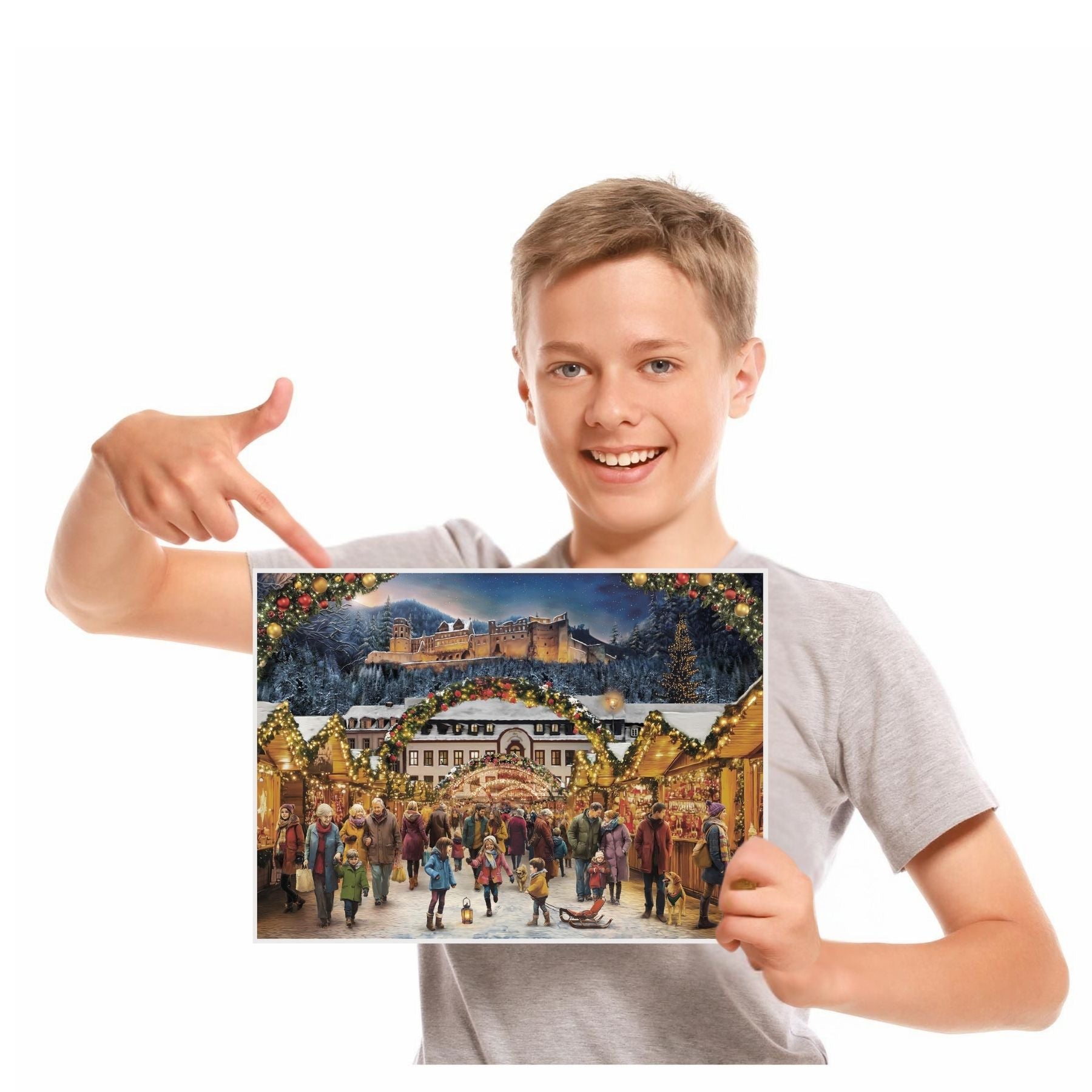 Calendario de Adviento "Schloss Heidelberg"