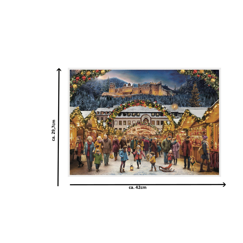 Calendario de Adviento "Schloss Heidelberg"