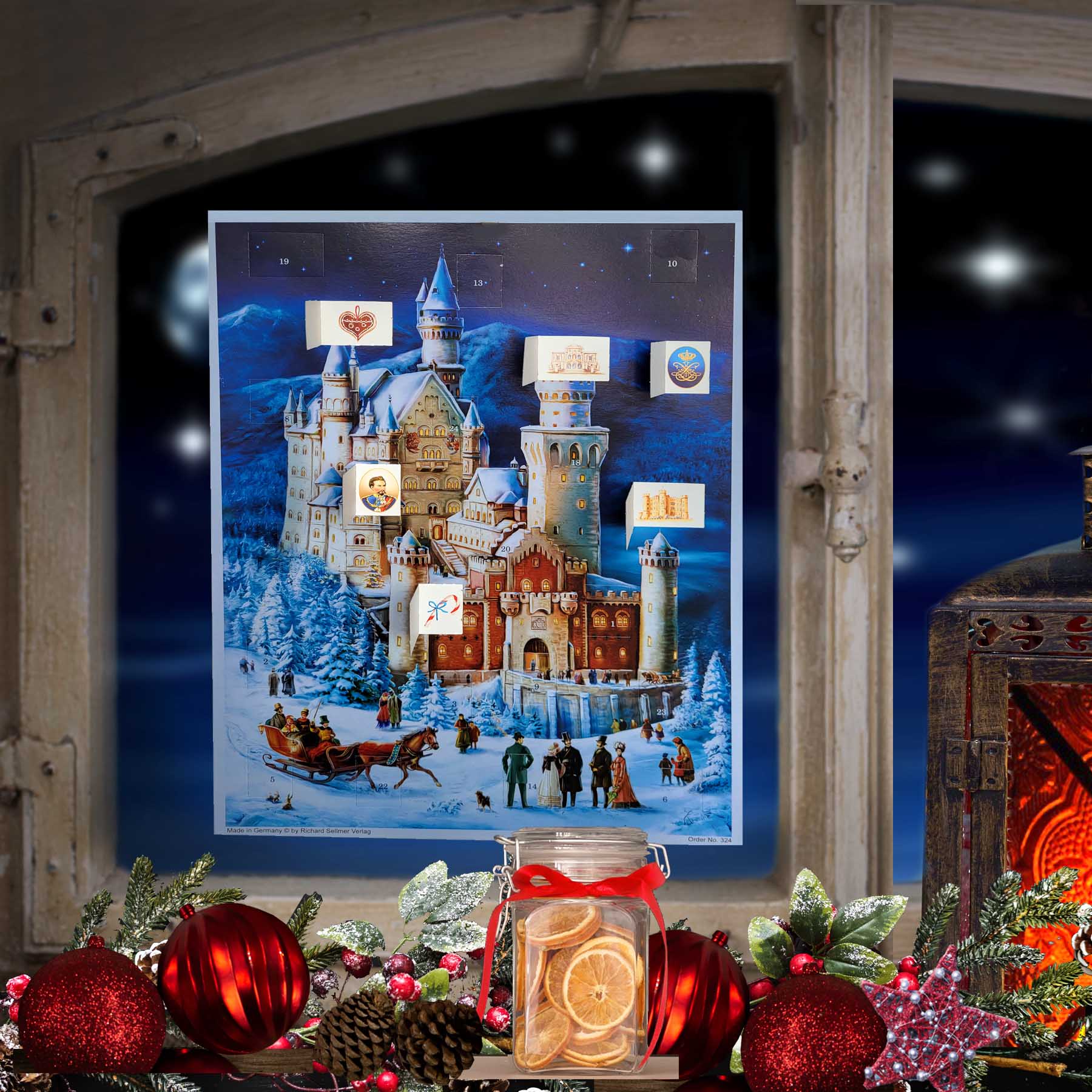 Calendario de Adviento "Neuschwanstein"