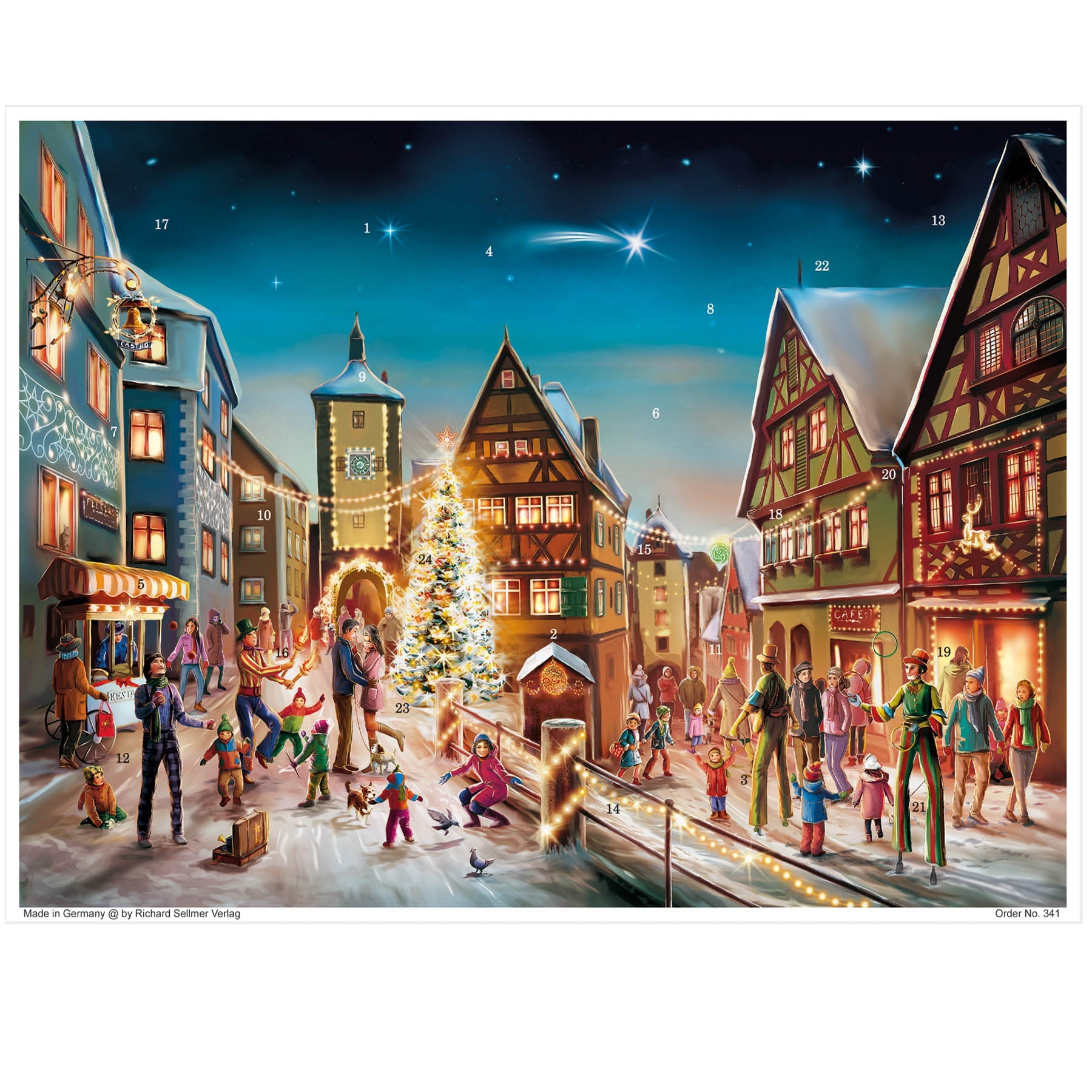 Calendario de Adviento Rothenburg