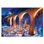 Calendario de Adviento "Encanto de puestos bajo el viaducto del tren" - NUEVO