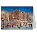 Calendario de Adviento de postales "Schweriner Schloß"