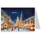 Calendario de Adviento de postales "Freiburg Münster"