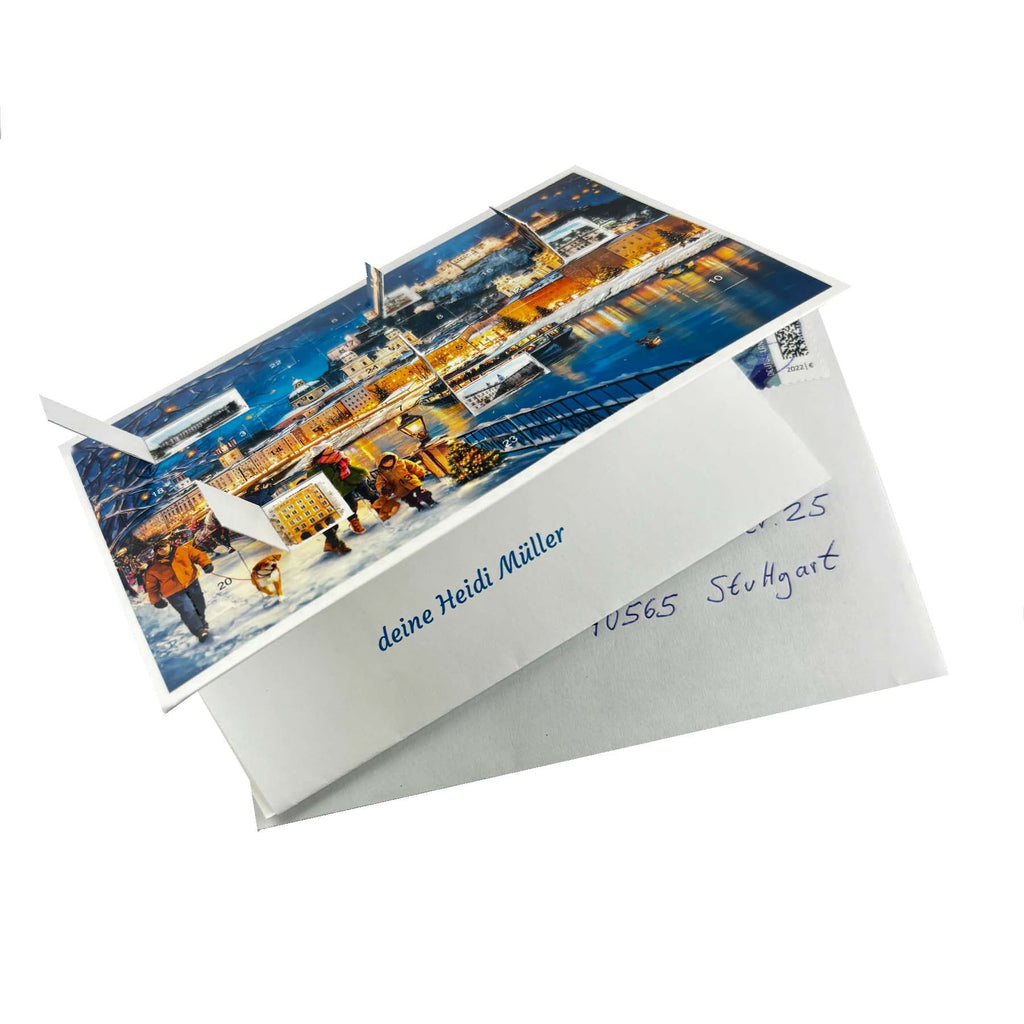 Calendario de Adviento de postales "Salzburg"