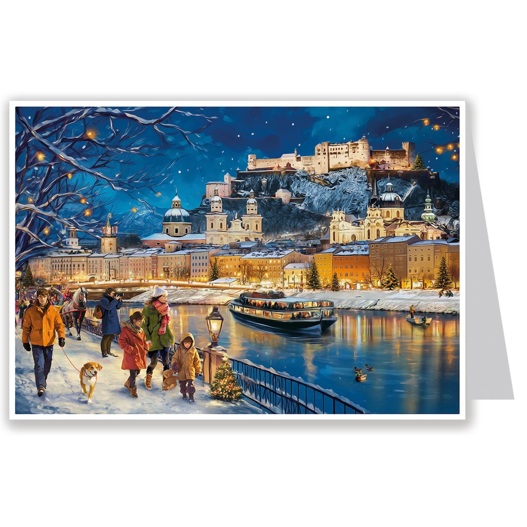 Calendario de Adviento de postales "Salzburg"