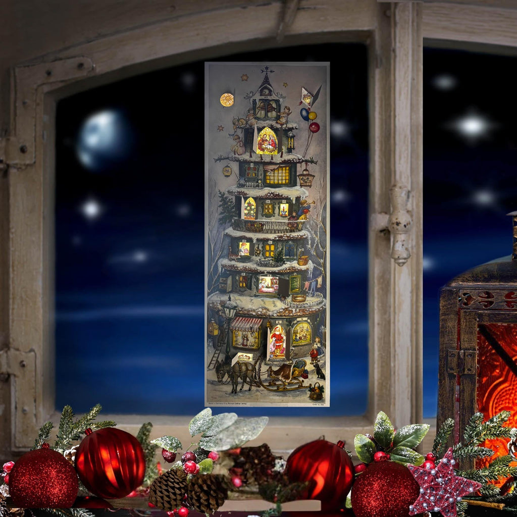 Calendario de Adviento "Pirámide de Navidad"