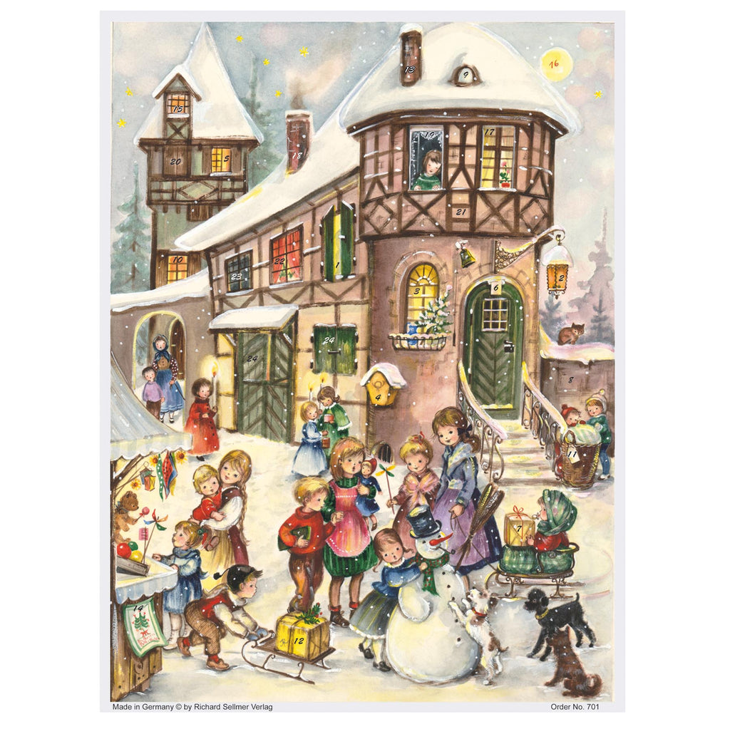 Calendario de Adviento "Alegría en la nieve"