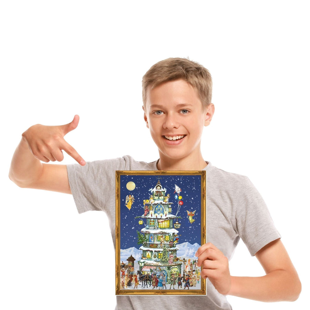 Calendario de Adviento "Weihnachtsturm"