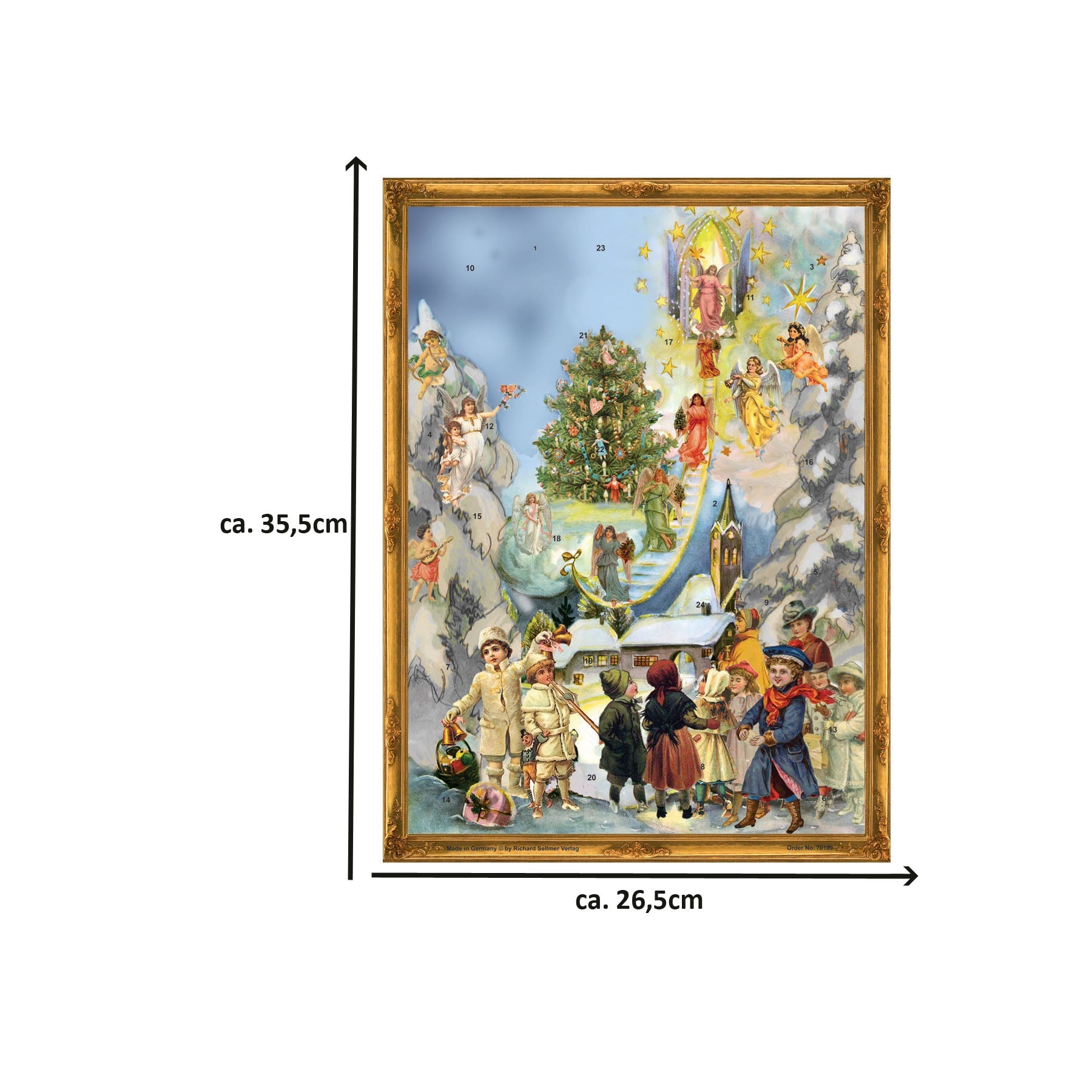 Calendario de Adviento "Auf der Himmelsleiter"