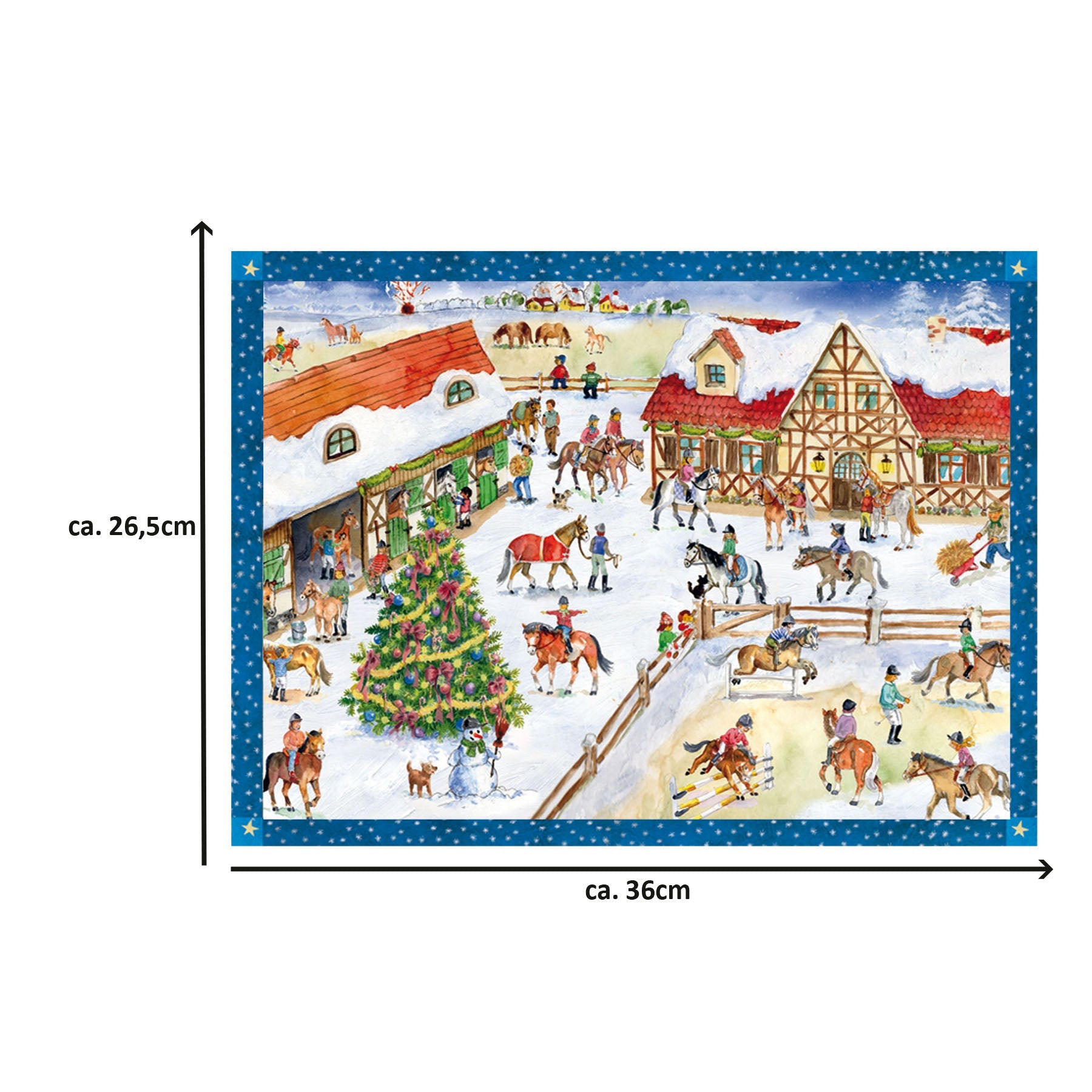Calendario de Adviento "Navidad en la Granja de Ponis"
