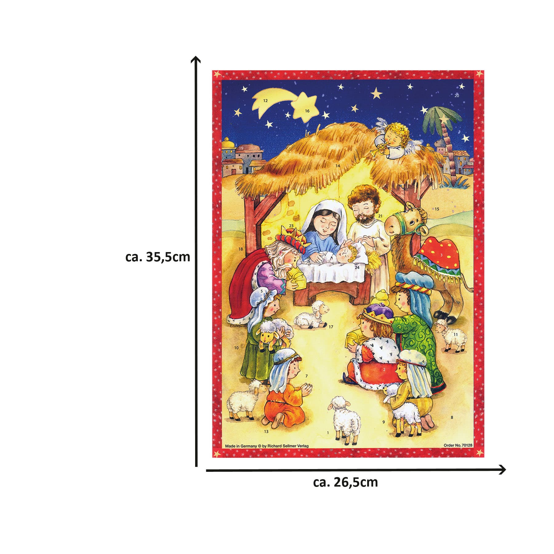 Calendario de Adviento "El Pesebre de Belén"
