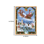Calendario de Adviento "Papá Noel en el trineo"