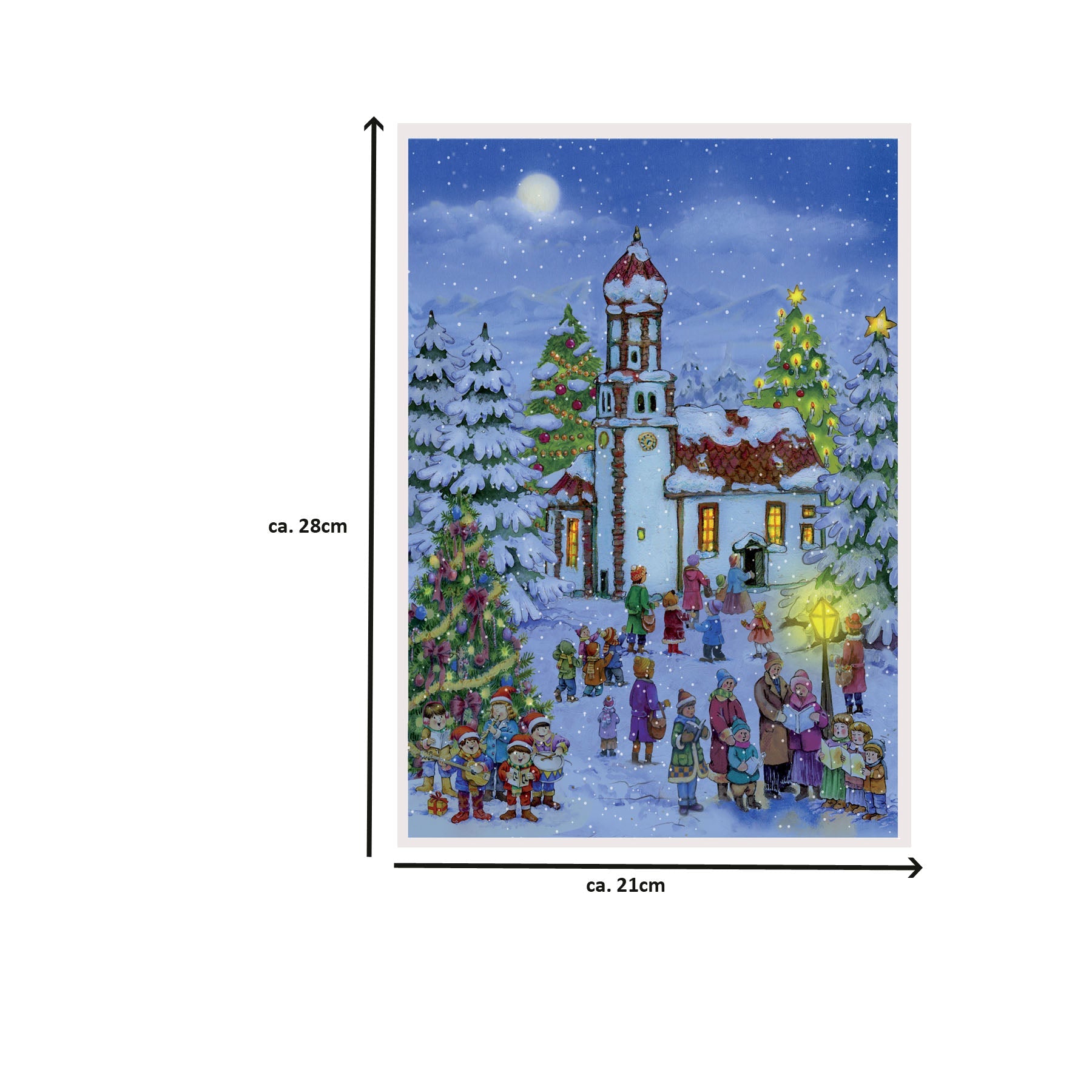 Calendario de Adviento "Weihnachtskapelle"