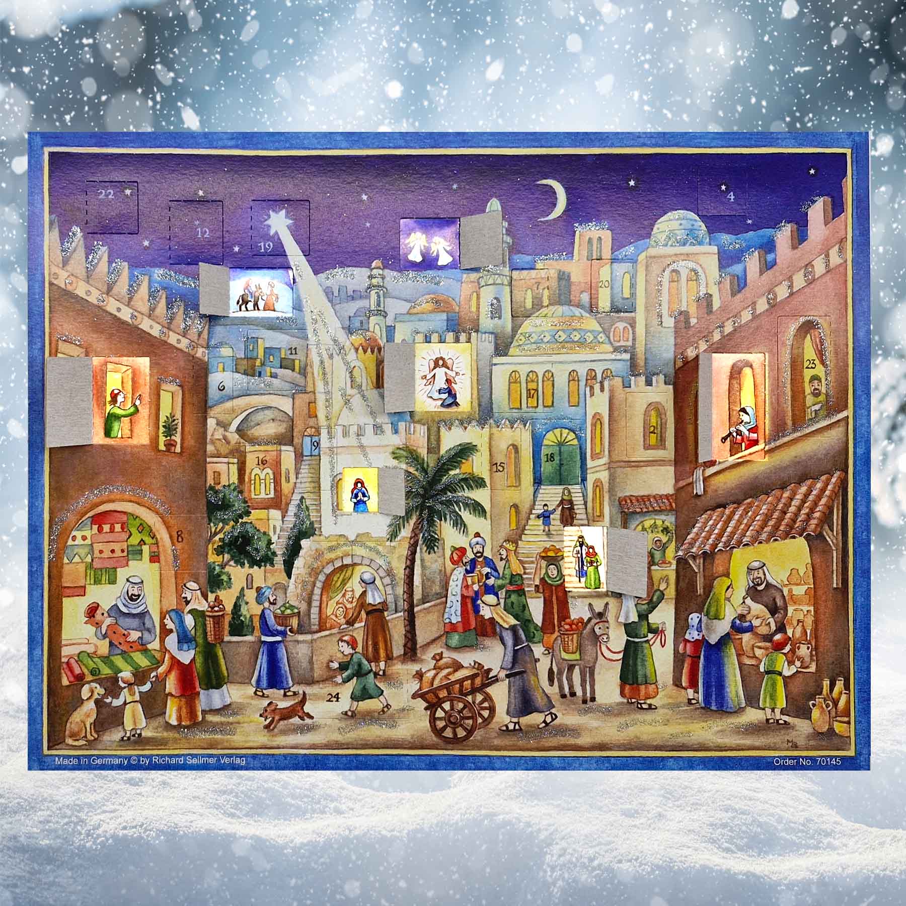 Calendario de Adviento "Nacido en Belén"