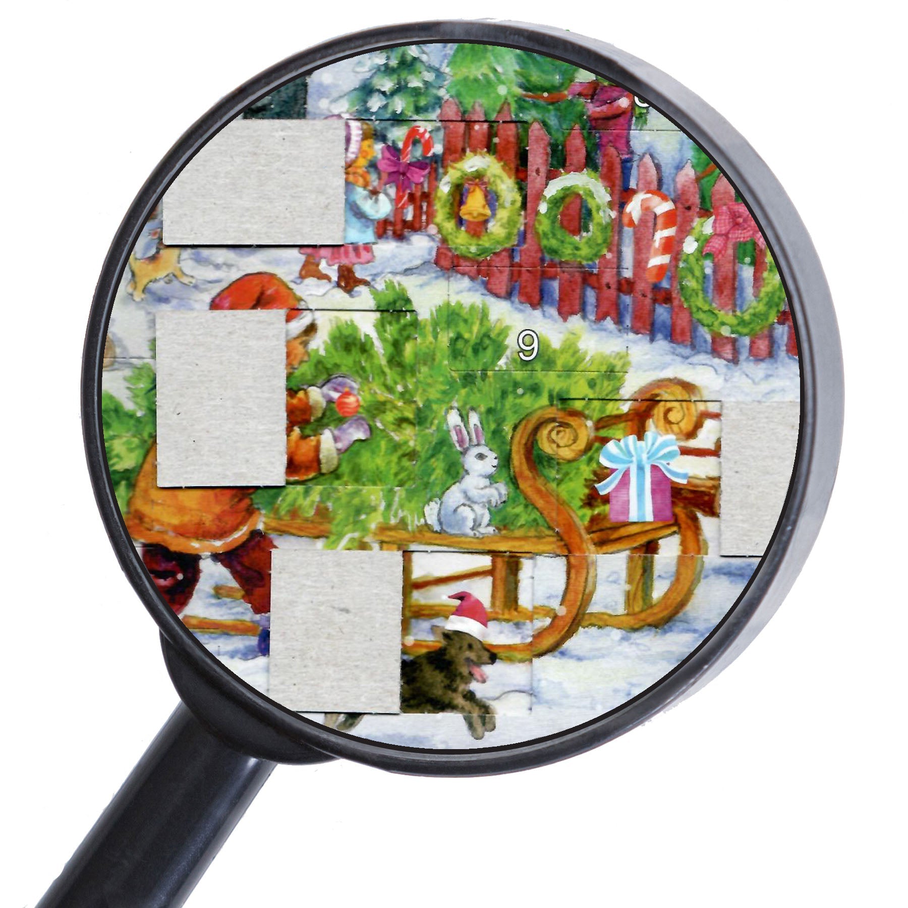 Calendario de Adviento "Venta de Árboles de Navidad"