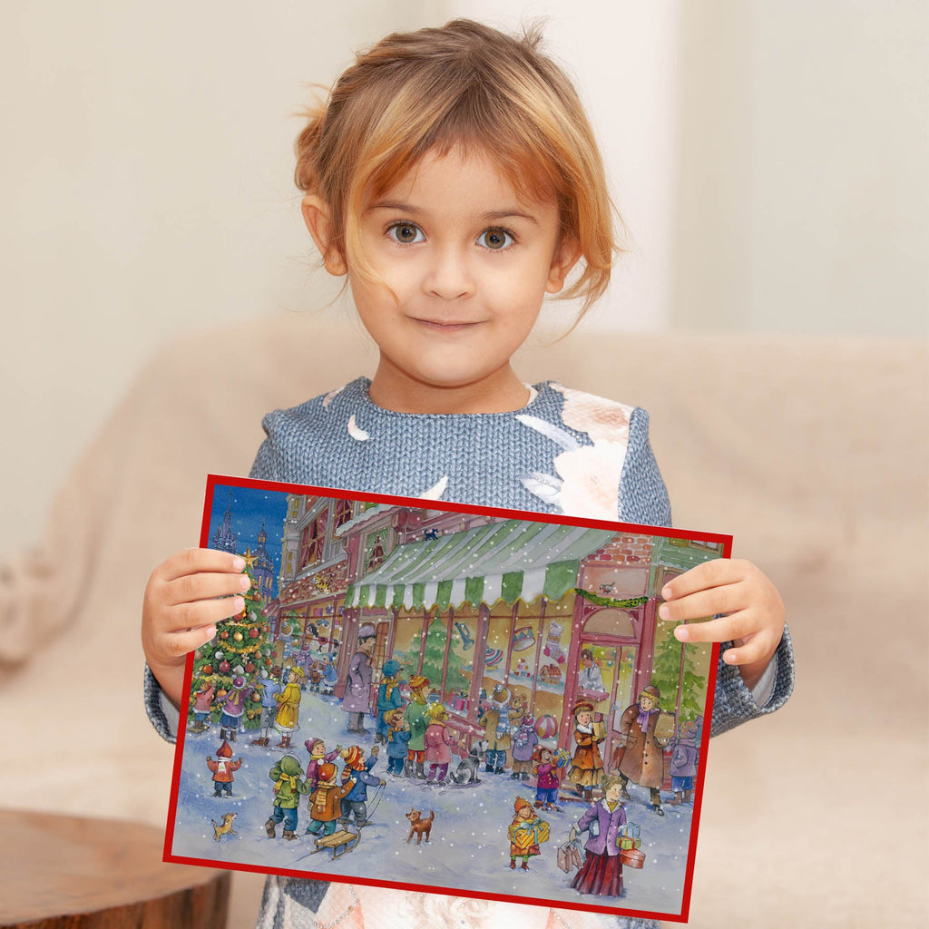 Gran calendario de adviento "En la tienda de juguetes"