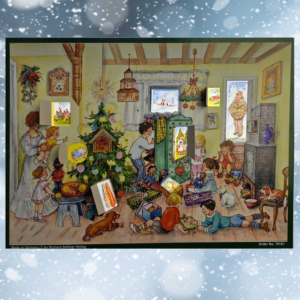Calendario de Adviento "Reparto de regalos en Nochebuena"