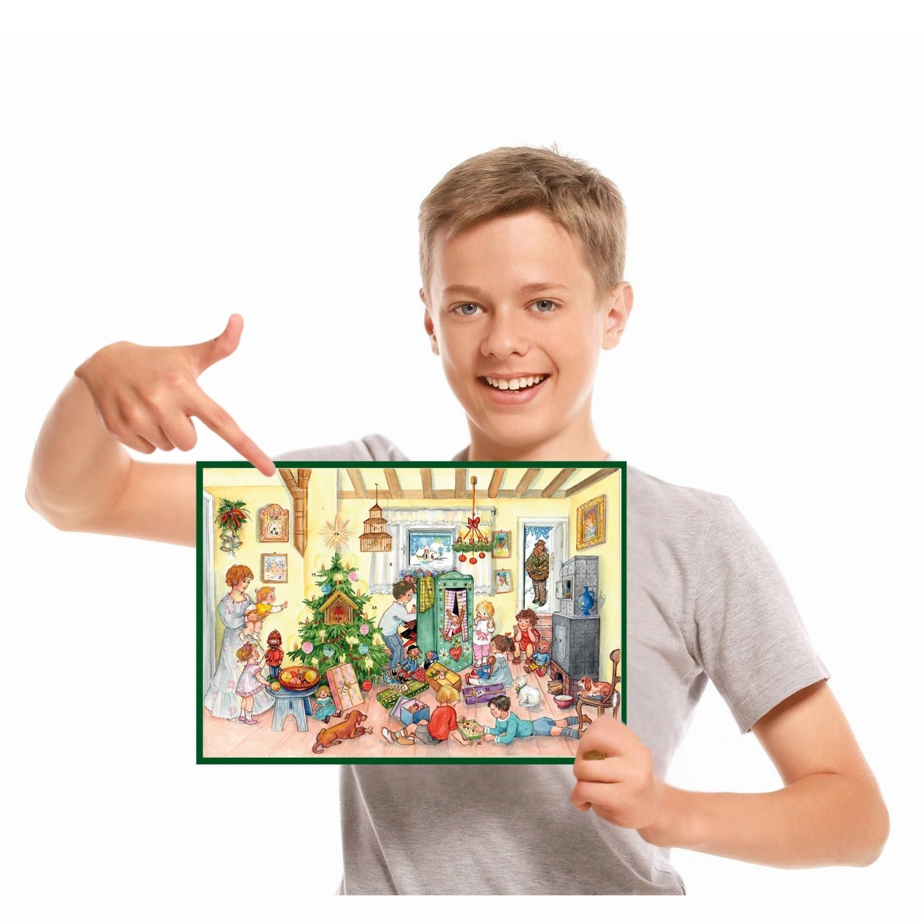 Calendario de Adviento "Reparto de regalos en Nochebuena"
