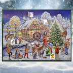 Calendario de Adviento "Weihnachtliches Mühlhaus"