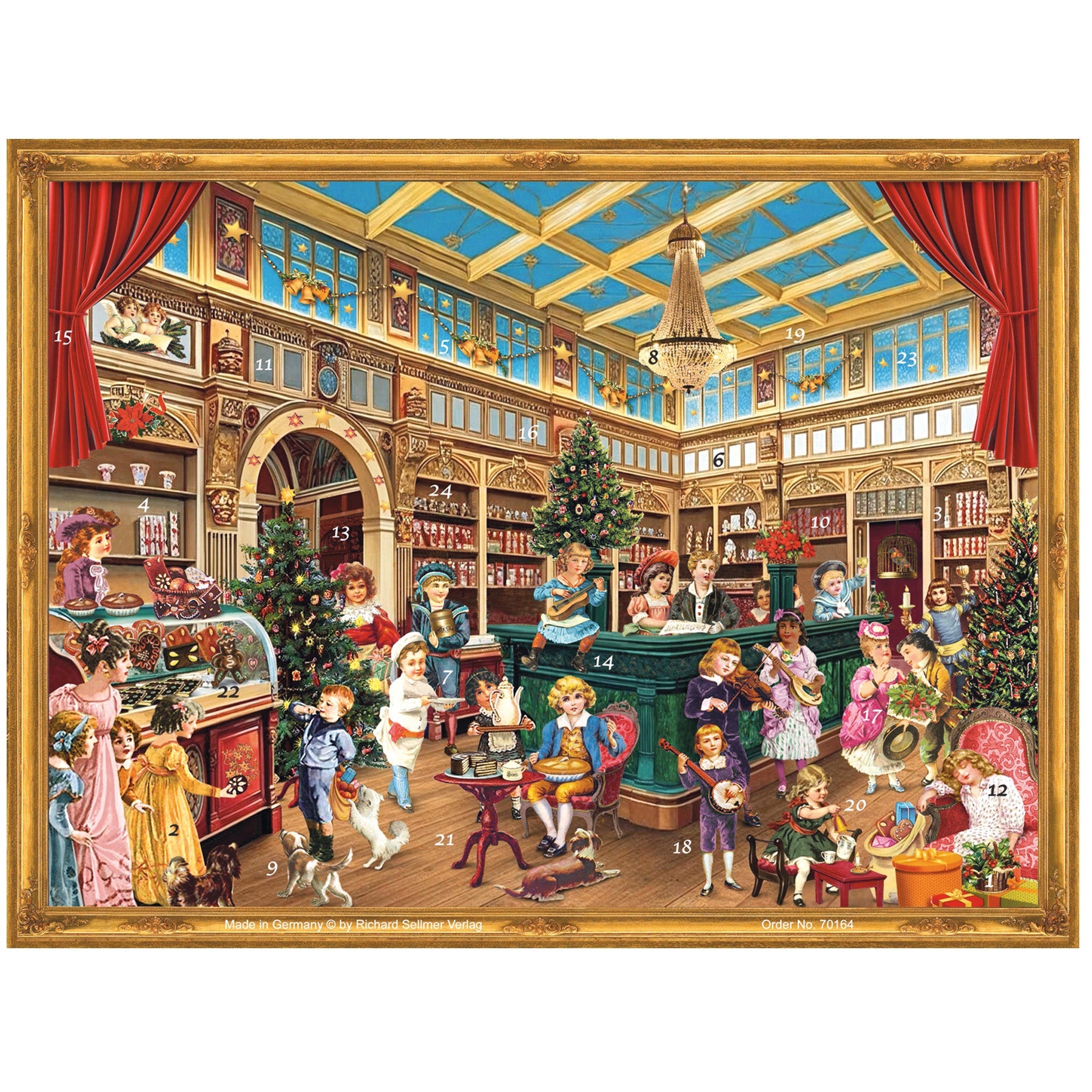 Calendario de Adviento "Tienda Victoriana" - NUEVO