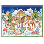 Calendario de Adviento "Navidad con los animales" - NUEVO