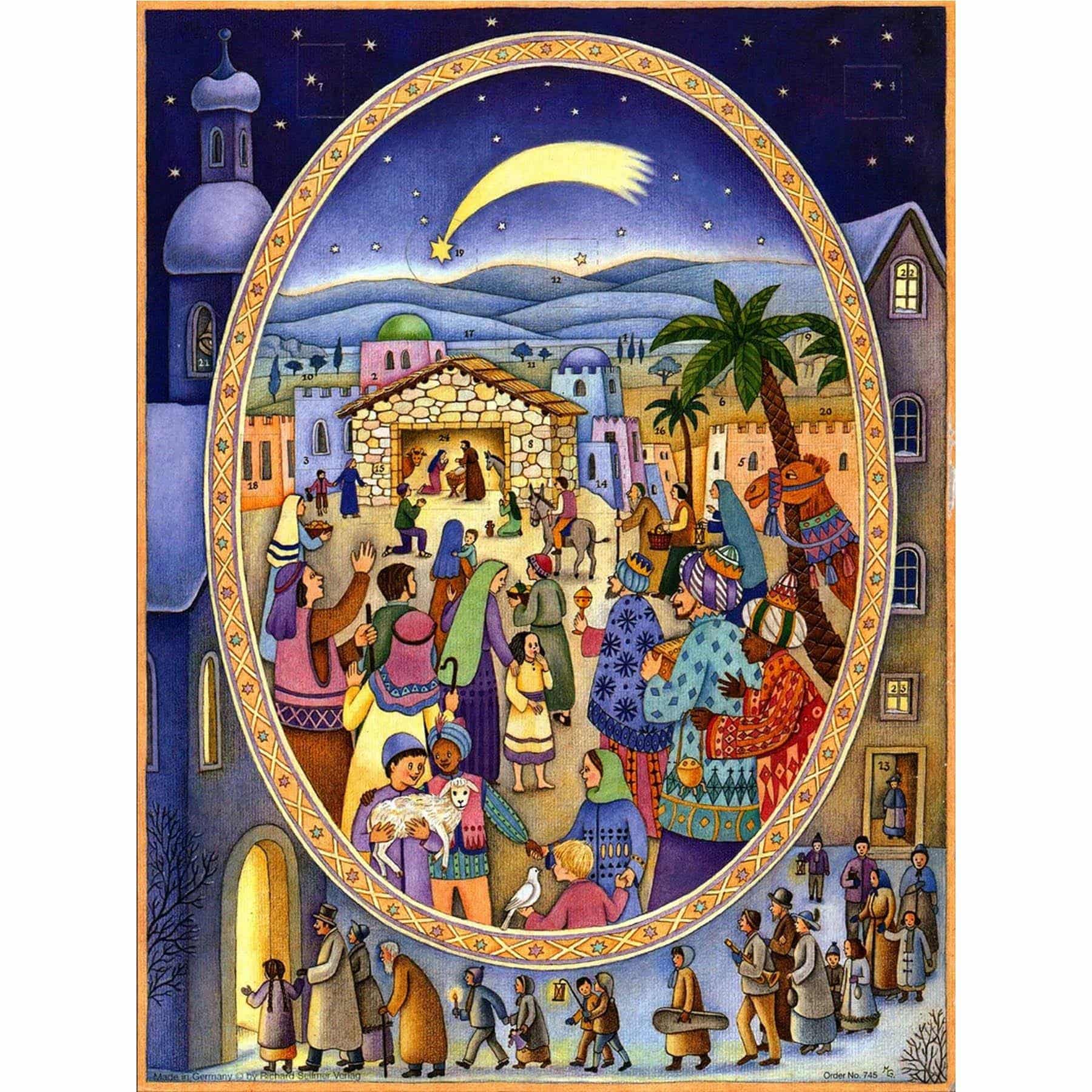 Calendario de Adviento "La Navidad está en todas partes"