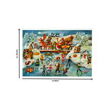 Calendario de Adviento "Diversión al patinar sobre hielo"