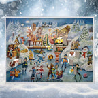 Calendario de Adviento "Diversión al patinar sobre hielo"