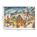 Calendario de Adviento "Pueblo Nevado"