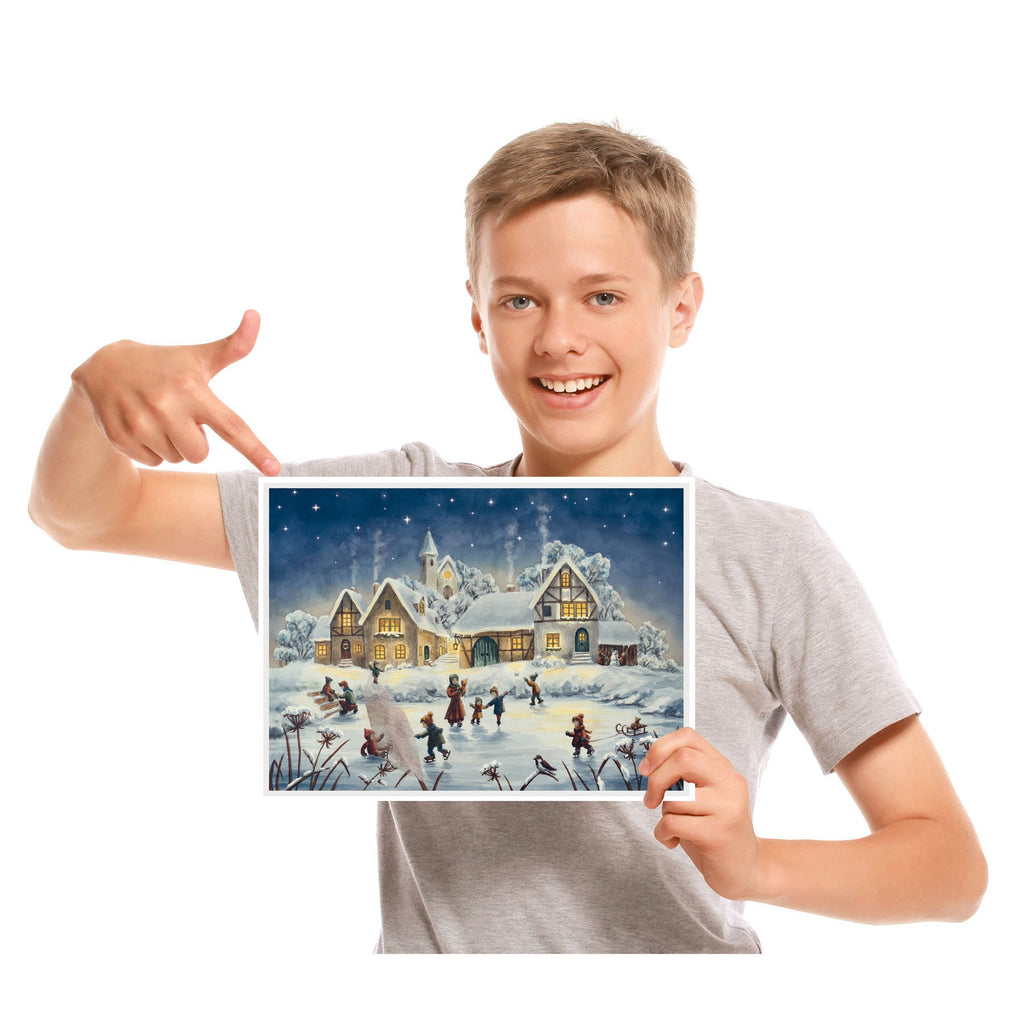 Calendario de Adviento "Eislauffreuden"