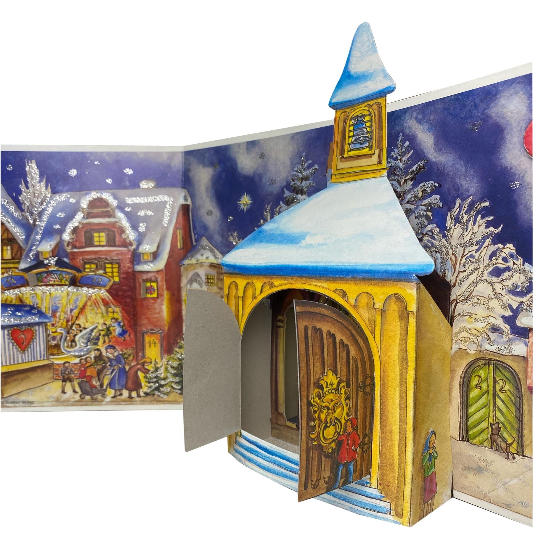 Calendario de Adviento Panorama "Kapellenplatz"