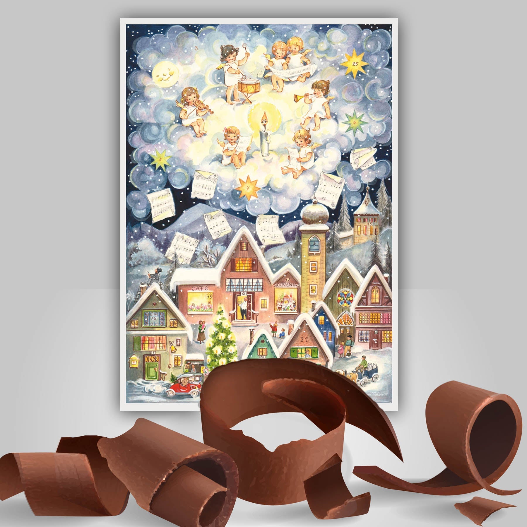 Calendario de Adviento de chocolate Concierto de ángeles