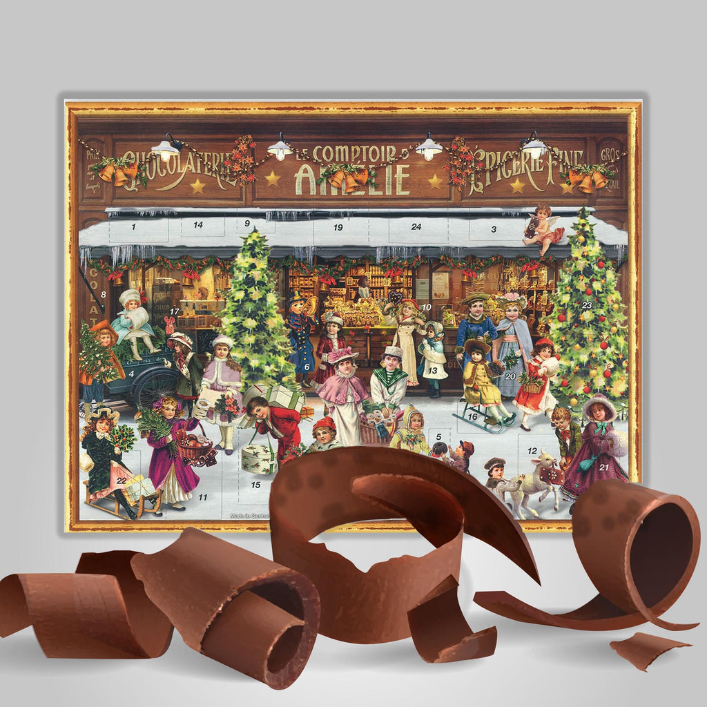 Calendario de Adviento de chocolate "Chocolaterie"