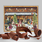 Calendario de Adviento de chocolate "Chocolaterie"