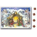 Calendario de Adviento de chocolate "En el pesebre"