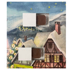 Calendario de Adviento de chocolate "Pueblo Nevado"