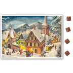 Calendario de Adviento de chocolate "Pueblo Nevado"