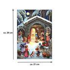 Calendario de Adviento A4 "En el establo"