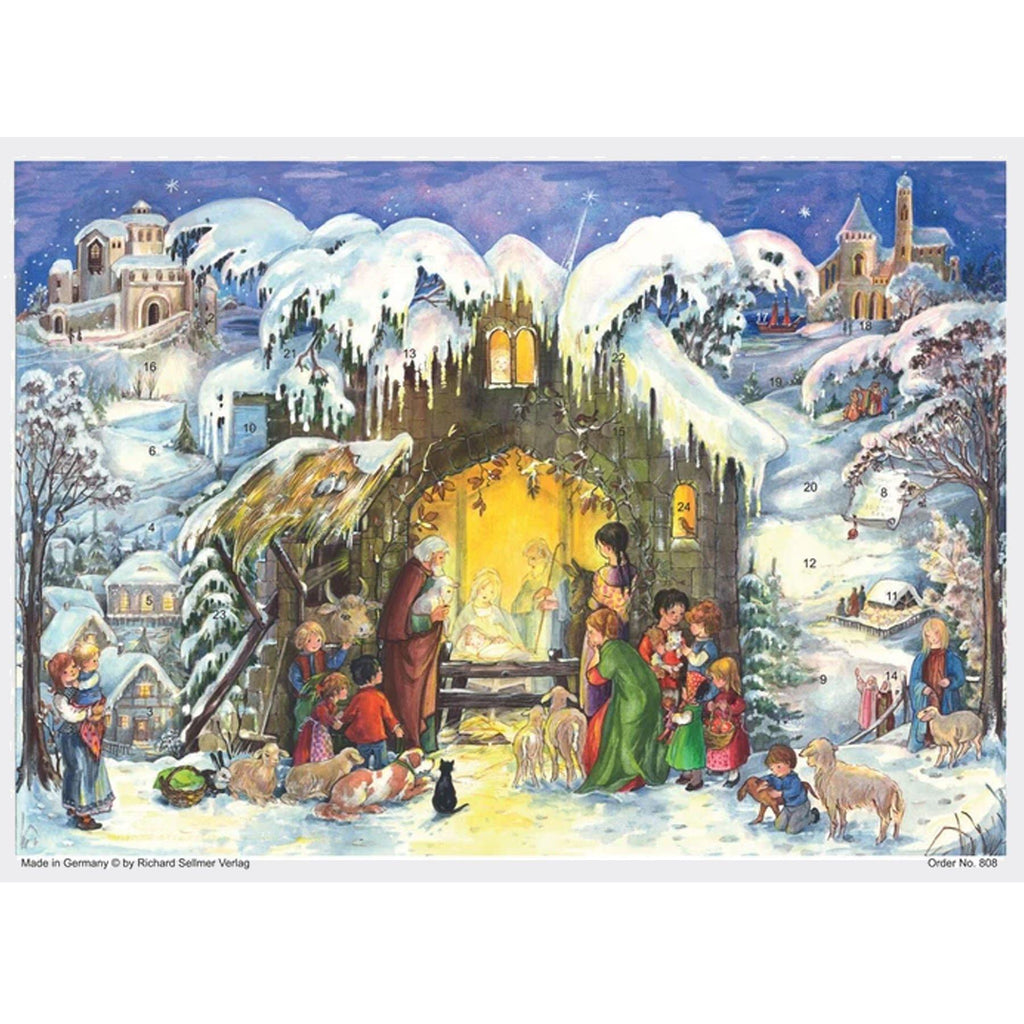 Calendario de Adviento A4 "Jesús ha nacido"