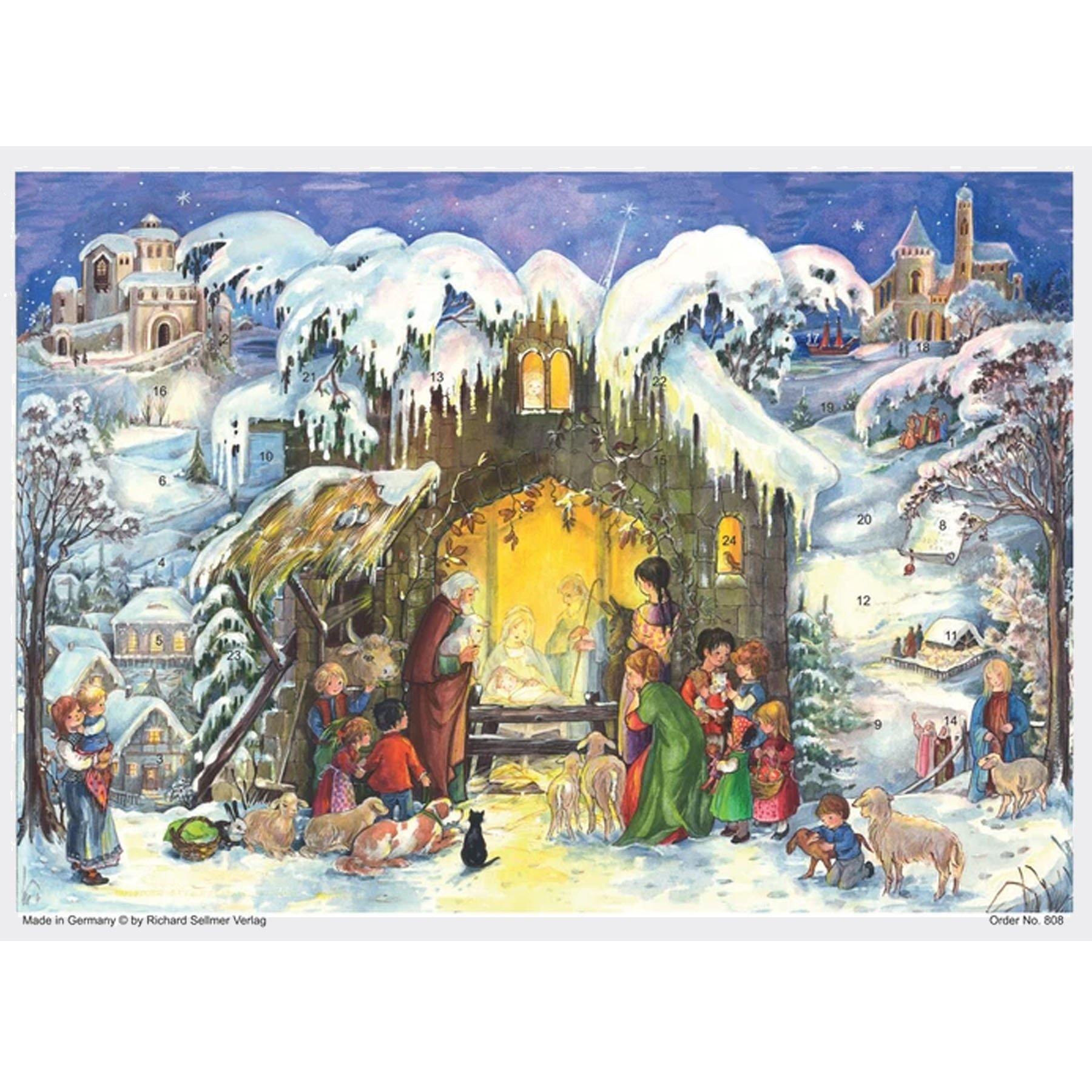 Calendario de Adviento A4 "Jesús ha nacido"