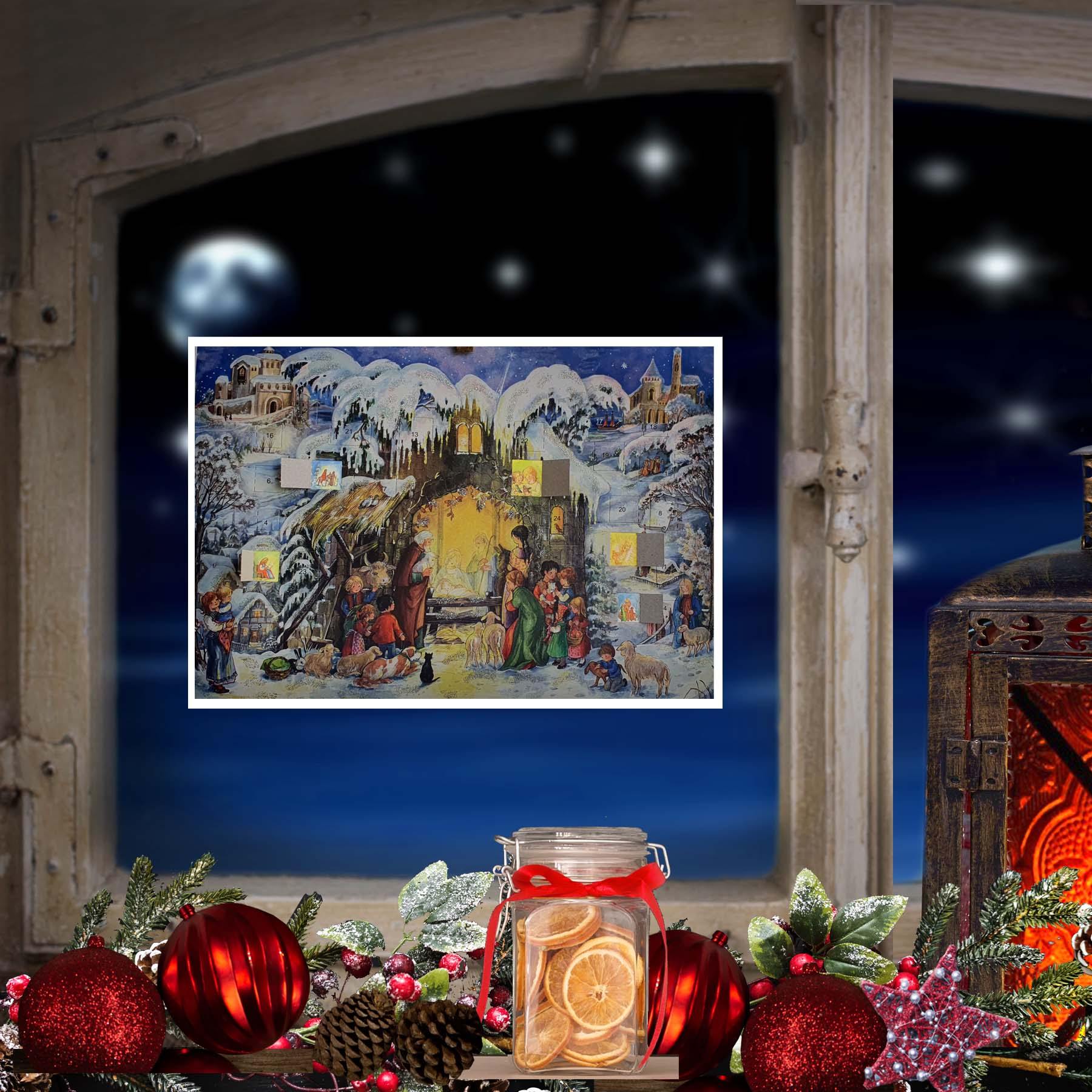 Calendario de Adviento A4 "Jesús ha nacido"