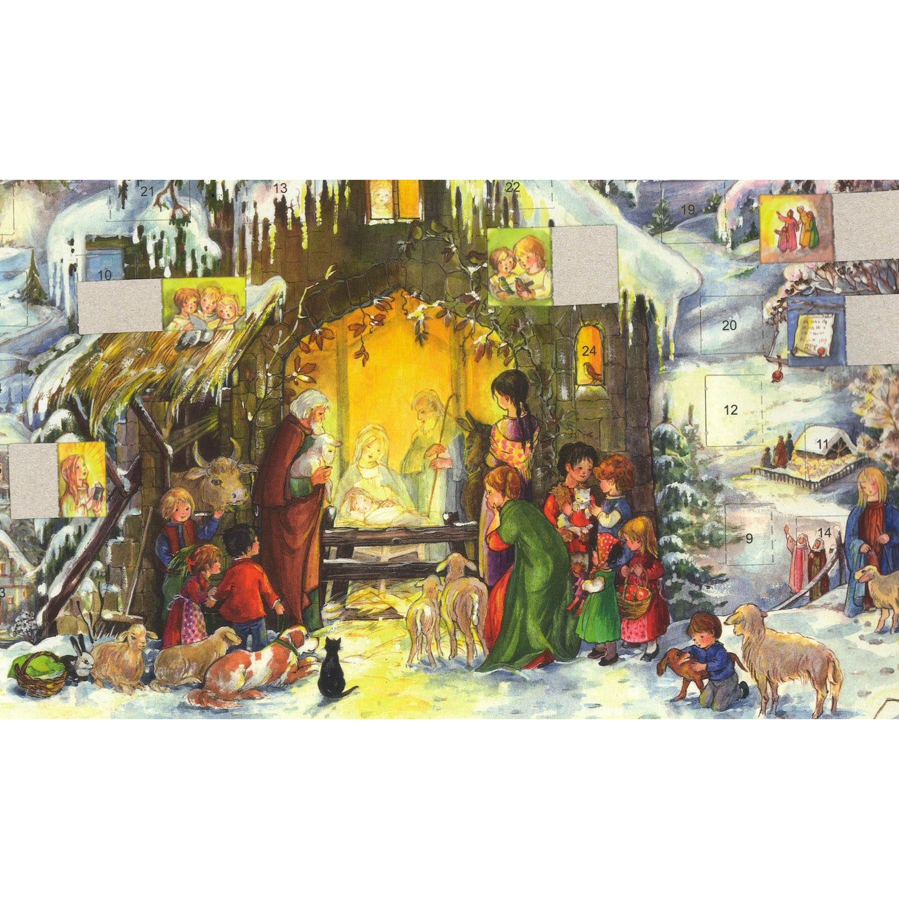 Calendario de Adviento A4 "Jesús ha nacido"