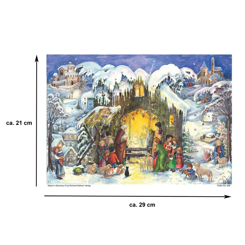 Calendario de Adviento A4 "Jesús ha nacido"